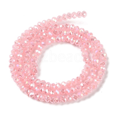 Baking Electroplate Glass Beads Strands DGLA-A039-J2MM-B08-1