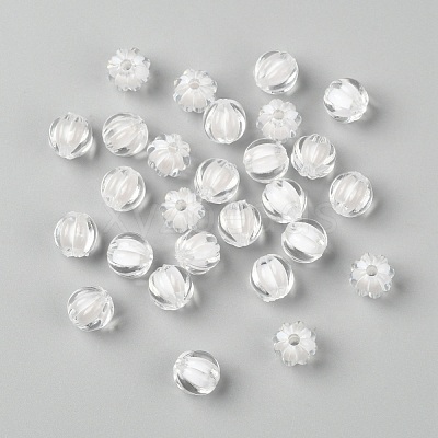Transparent Acrylic Beads TACR-S089-10mm-01-1