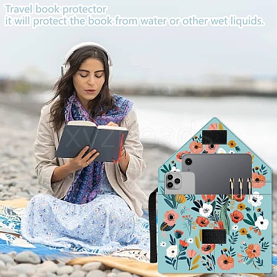 Polyester Book Cover AJEW-WH20043-009-1