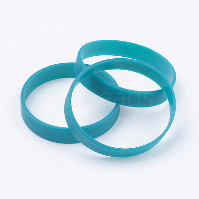 Silicone Wristbands Bracelets X-BJEW-J176-04-1