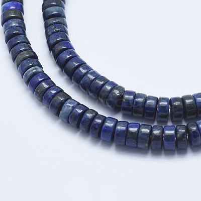 Natural Lapis Lazuli Beads Strands G-E444-23-6mm-1