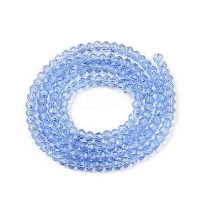 Glass Beads Strands EGLA-A044-T1mm-D14-1