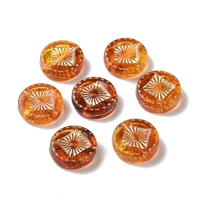 Transparent Acrylic Beads OACR-E015-31-1