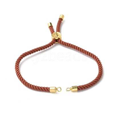 Cotton Cord Bracelet Making KK-F758-03Y-G-1