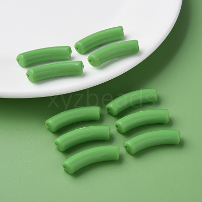 Opaque Acrylic Beads MACR-S372-002B-15-6437-1