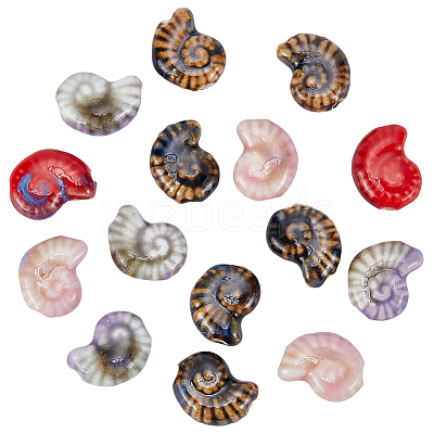 2 Sets Handmade Porcelain Beads for DIY Bracelet Accessories PORC-SP0001-28-1