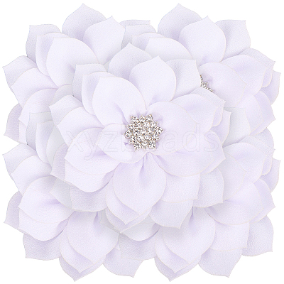 Polyester & Rhinestones Ornament Accessories DIY-WH20063-015D-1