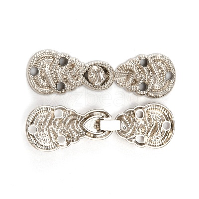 Alloy Snap Lock Clasps FIND-WH0108-20P-1