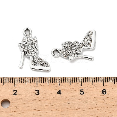 Alloy Crystal Pendants FIND-I043-04P-1