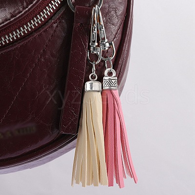 120Pcs 6 Styles Tibetan Style Alloy Cord Ends TIBE-CJ0001-29-1