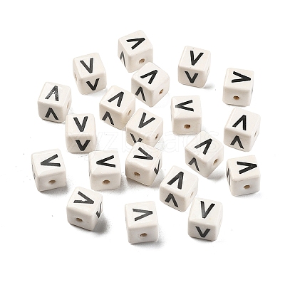 20Pcs Porcelain Beads PORC-FS0001-08V-1