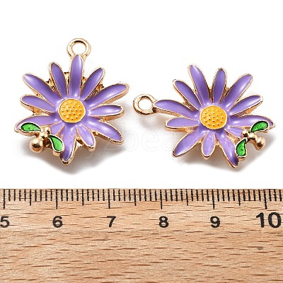Alloy Enamel Pendants FIND-H016-01G-01-1