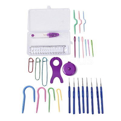 Crochet Kits with Yarn Set for Beginners Adults Kids PW-WG76169-01-1