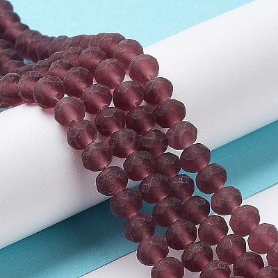 Transparent Glass Beads Strands EGLA-A034-T3mm-MD13-1