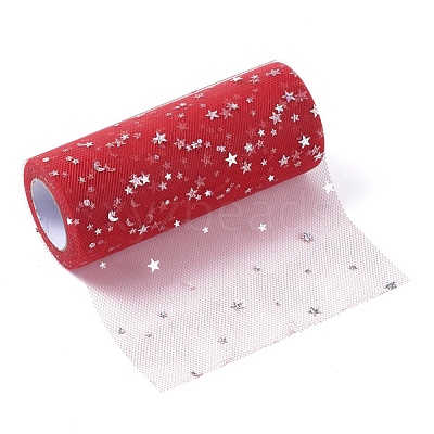 Glitter Sequin Deco Mesh Ribbons OCOR-I005-H01-1