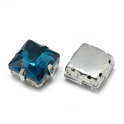 Sew on Rhinestone RGLA-T037-8x8mm-15-1