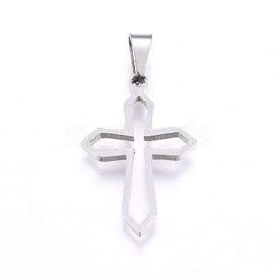 Non-Tarnish 304 Stainless Steel Pendants STAS-H469-25P-1