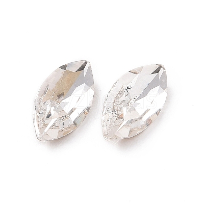 Glass Rhinestone Cabochons GGLA-P002-03A-09-1
