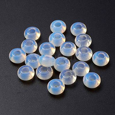 Opalite European Beads G-S359-073-1