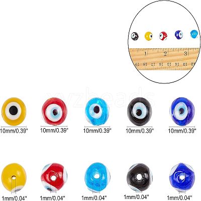 Handmade Lampwork Beads LAMP-NB0001-03-1