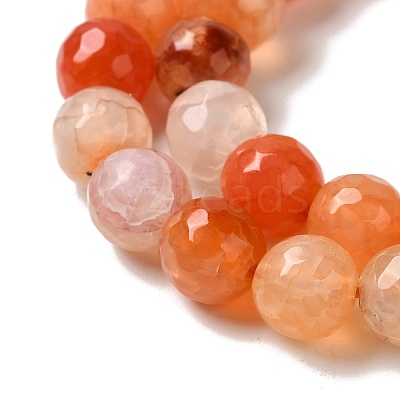 Dyed & Heated Natural Dragon Veins Agate Beads Strands G-P539-A01-15-1