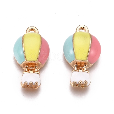 Alloy Enamel Pendants X-ENAM-I044-09C-1