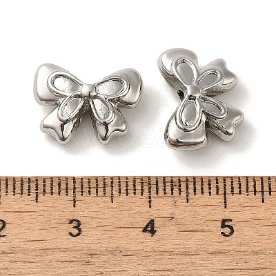 Rack Plating Alloy Beads PALLOY-P304-17P-1
