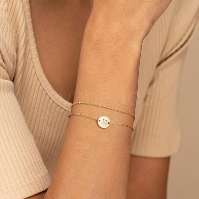 201 Stainless Steel Multi-strand Bracelets FS-WG545AB-36-1