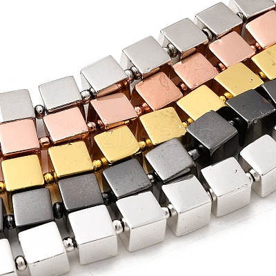 Electroplate Glass Beads Strands EGLA-F166-03B-1