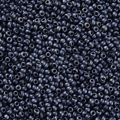 12/0 Grade A Round Glass Seed Beads SEED-Q008-M607-1