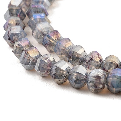 Imitation Jade Glass Beads Strands GLAA-P058-03A-05-1