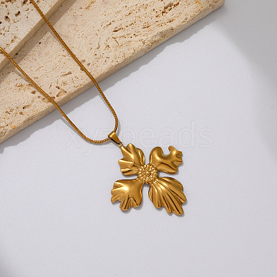 304 Stainless Steel Pendant Necklaces WG07B60-02-1