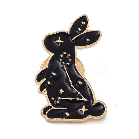 Rabbit Enamel Pin JEWB-C008-35KCG-1