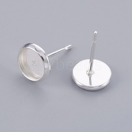 304 Stainless Steel Stud Earring Findings LS-STAS-F188-01P-A-1