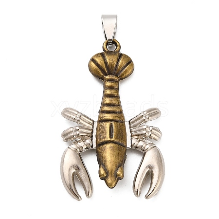 Tibetan Style Alloy Pendants FIND-C081-01A-02-1