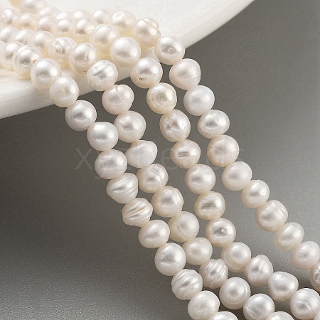 Natural Cultured Freshwater Pearl Beads Strands PEAR-C003-39-1