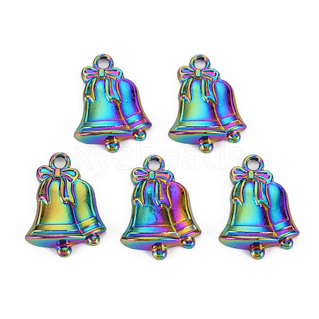 Rainbow Color Alloy Pendants PALLOY-S180-272-NR-1