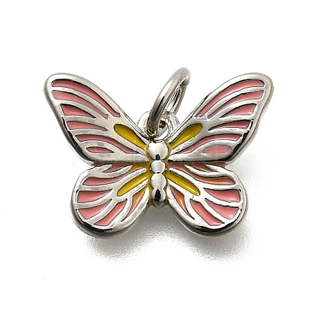 Brass Enamel Charms KK-Z093-07P-02-1