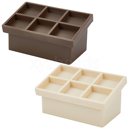 Olycraft 2Pcs 2 Colors Plastic Fruit Storage Rack DIY-OC0012-35-1