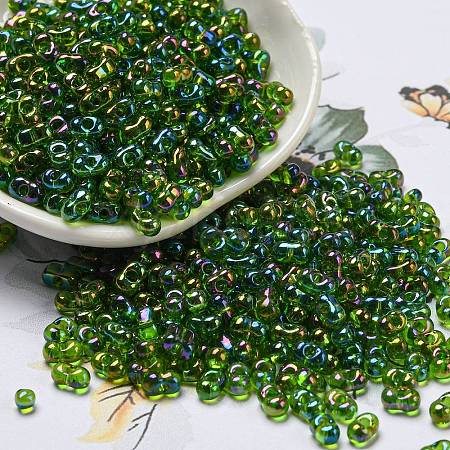 Glass Seed Beads SEED-K009-04A-15-1