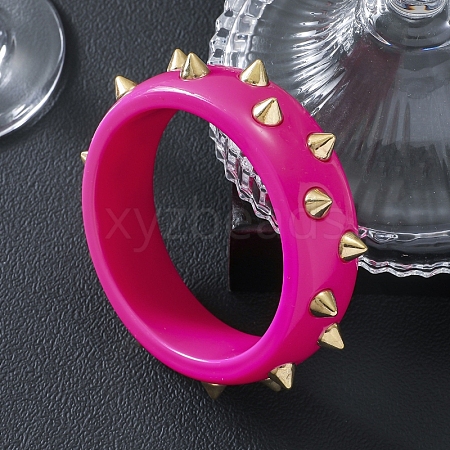 Punk Resin Bangles BJEW-P357-01P-01-1