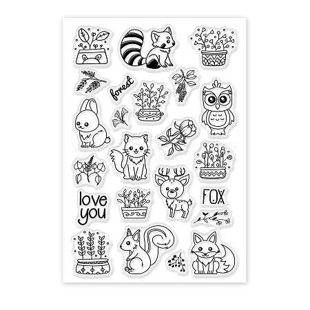 PVC Plastic Stamps DIY-WH0167-56-51-1