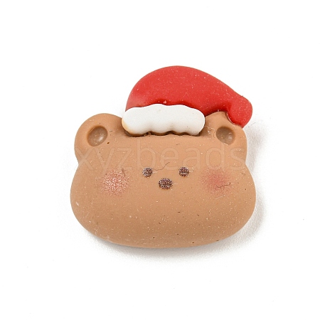 Christmas Theme Opaque Resin Decoden Cabochons LS-CRES-B022-06J-1