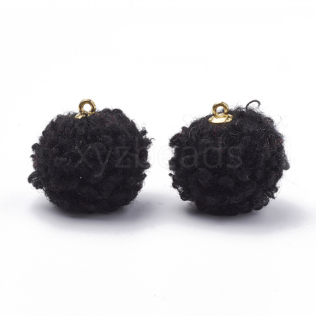Handmade Cloth Fabric Covered Pendants LS-WOVE-N006-16A-1