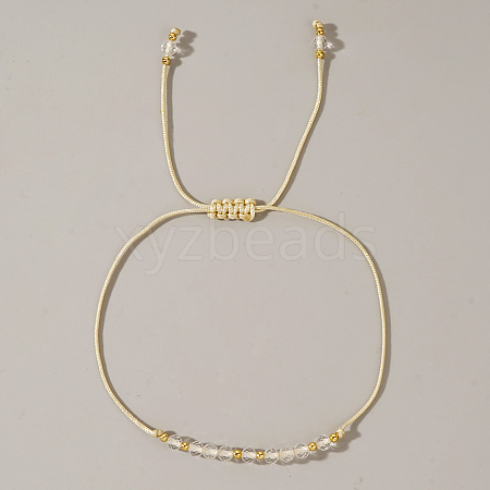 Natural stone and copper bead handmade bracelet VA8051-4-1