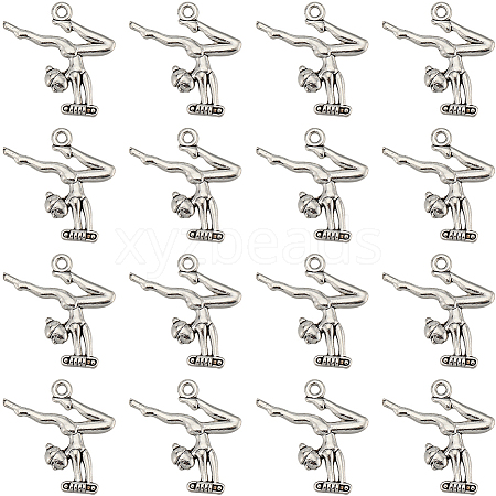 SUNNYCLUE 80PCS Tibetan Style Alloy Pendants PALLOY-SC0004-26-1