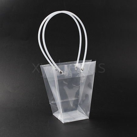 Valentine's Day Transparent PP Plastic Bags ABAG-WH0035-018A-1