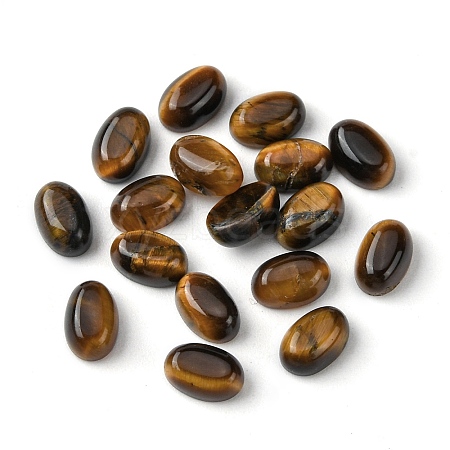 Natural Tiger Eye Cabochons G-A094-01A-09-1