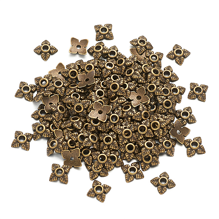 Tibetan Style Bead Caps TIBEB-TA0001-11-NR-1