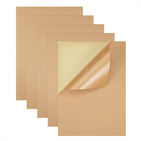 Kraft Paper Stickers X-AJEW-WH0055-02-1